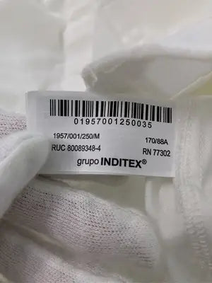 ZARA/ザラ/シャツ/ブラウス/トップス/アイボリー/USA M