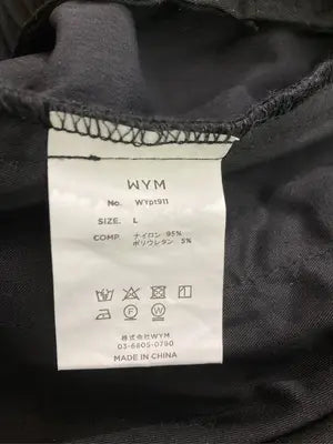 WYM/ウィムバイリドム/その他パンツ/パンツ/ブラック/L