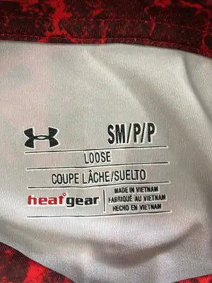 UNDER ARMOUR/アンダーアーマー/ポロシャツ/トップス/レッド/SM
