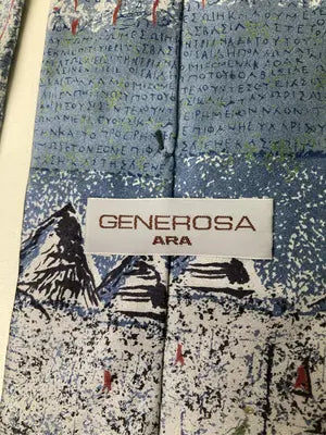 GENEROSA/ネクタイ/ファッション雑貨/ブルー