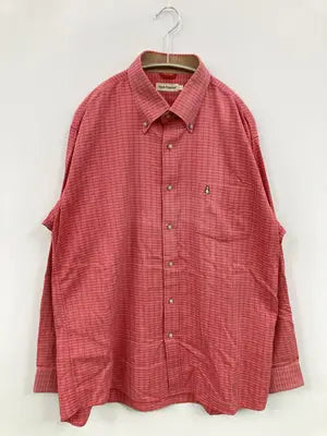 Hush Puppies/ハッシュパピー/シャツ/ブラウス/トップス/レッド/L