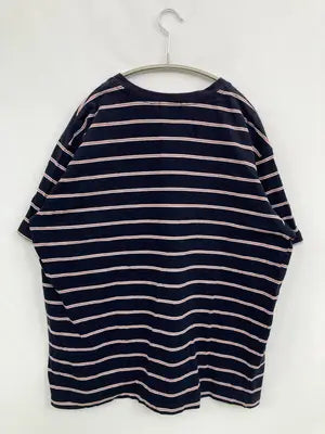 jazzix/Tシャツ/カットソー/トップス/ネイビー/LL