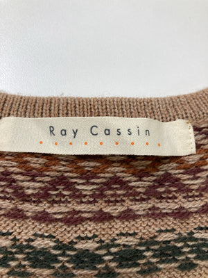 Ray Cassin/レイカズン/ベスト/トップス/ブラウン/F