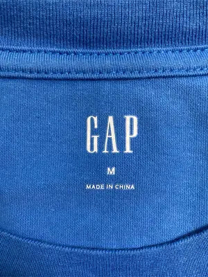 GAP/ギャップ/Tシャツ/カットソー/トップス/スカイブルー/M