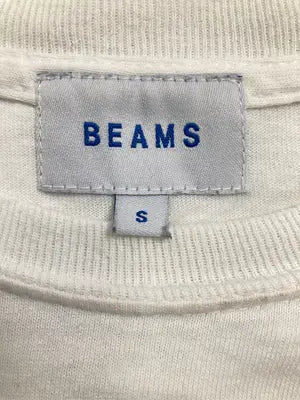 BEAMS/ビームス/Tシャツ/カットソー/トップス/ホワイト/S