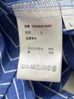GLOBAL WORK/グローバルワーク/シャツ/ブラウス/トップス/ブルー/L