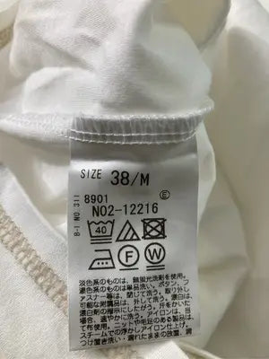 BEAUTE DE OPAQUE/Tシャツ/カットソー/トップス/ホワイト/38/M