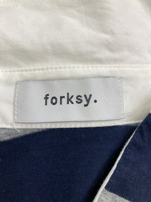 forksy./フォルクシー/シャツ/ブラウス/トップス/ネイビー/F
