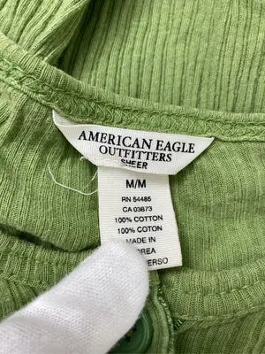 AMERICAN EAGLE/アメリカンイーグル/Tシャツ/カットソー/トップス/グリーン/M