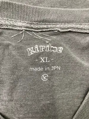 Kirime/Tシャツ/カットソー/トップス/グレー/XL
