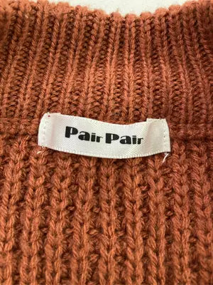 Pair Pair/ペアペア/ニット/セーター/トップス/ブラウン/F