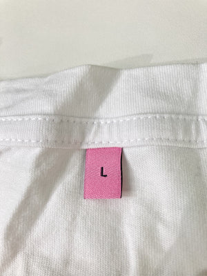 Tシャツ/カットソー/トップス/ホワイト/L