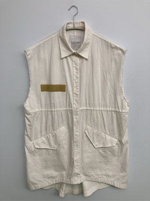 JEANASIS/ジーナシス/ノースリーブ/トップス/ホワイト/F