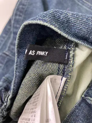 AS KNOW AS PINKY/アズノゥアズピンキー/デニムパンツ/パンツ/ブルー/F
