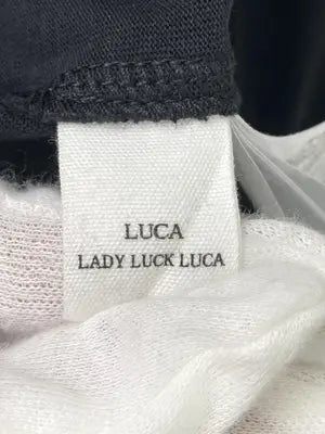 LUCA / LADY LUCK LUCA/Tシャツ/カットソー/トップス/ブラック