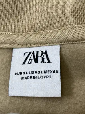ZARA/ザラ/スウェット/トップス/ベージュ/XL