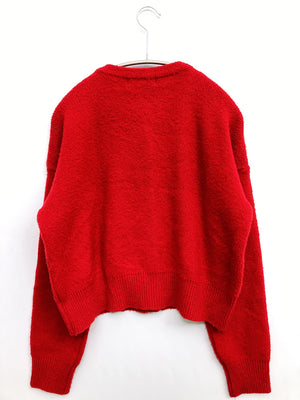 BBALJUNOCHO/バルジュノチョ/カーディガン/ボレロ/トップス/レッド