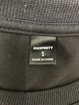 MANFINITY/マンフィニティ/Tシャツ/カットソー/トップス/ブラック/S