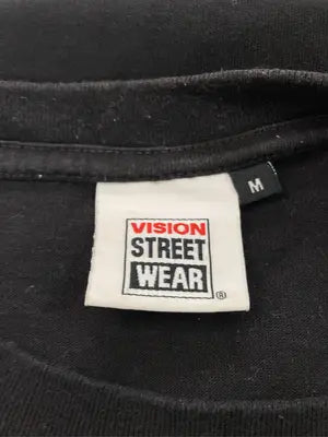 VISION STREET WEAR/ヴィジョンストリートウェア/Tシャツ/カットソー/トップス/ブラック/M