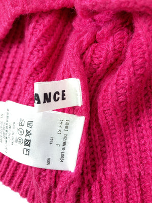 YOUANCE/ユアンス/カーディガン/ボレロ/トップス/ピンク/F