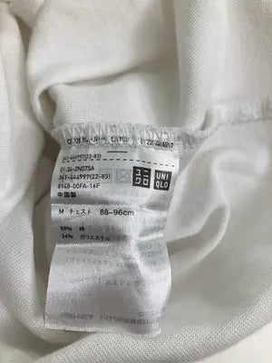 UNIQLO/ユニクロ/Tシャツ/カットソー/トップス/ホワイト/M