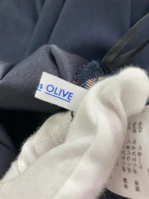 OLIVE des OLIVE/オリーブデオリーブ/ミモレ/半端丈スカート/スカート/ネイビー/M