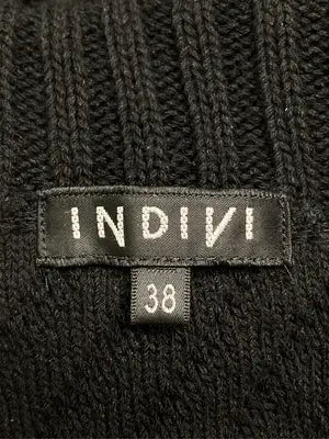 INDIVI/インディヴィ/ニット/セーター/トップス/ブラック/38