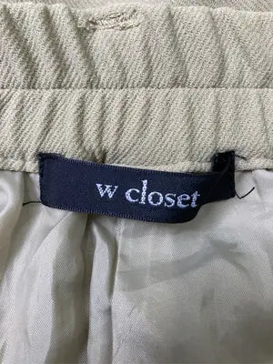 w closet/ダブルクローゼット/その他パンツ/パンツ/ベージュ