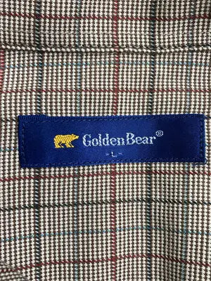 Golden Bear/ゴールデンベア/シャツ/ブラウス/トップス/ベージュ/L