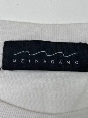 MEINAGANO/Tシャツ/カットソー/トップス/ホワイト/S