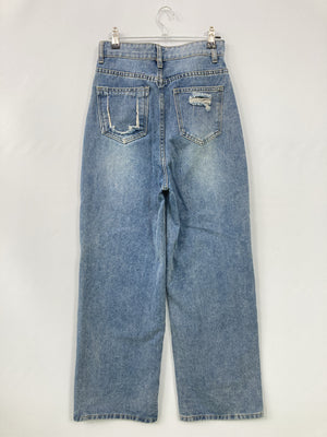 デニムパンツ/パンツ/スカイブルー/S