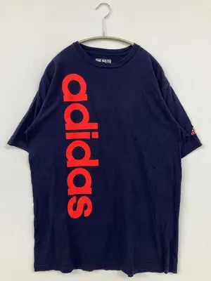 adidas/アディダス/Tシャツ/カットソー/トップス/ネイビー/L