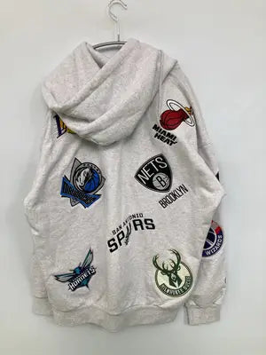 NBA/エヌビーエー/パーカー/トップス/グレー/L