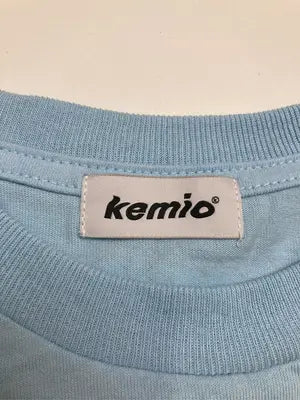 kemio/Tシャツ/カットソー/トップス/スカイブルー