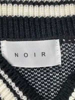 NOIR/ニット/セーター/トップス/ブラック