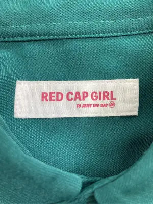 RED CAP GIRL/レッドキャップガール/シャツ/ブラウス/トップス/グリーン/M