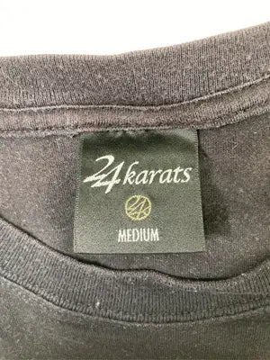 24KARATS/トゥエンティーフォーカラッツ/Tシャツ/カットソー/トップス/ブラック/MEDIUM