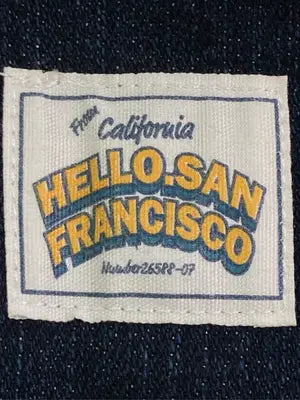 HELLO.SANFRANCISCO/ハローサンフランシスコ/サロペット/オーバーオール/オールインワン・サロペット/ネイビー/ONE