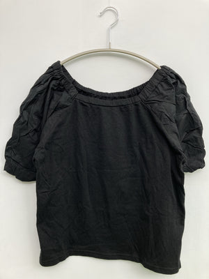 RETRO GIRL/レトロガール/Tシャツ/カットソー/トップス/ブラック/M