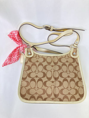 COACH/コーチ/ショルダーバッグ/バッグ/ベージュ