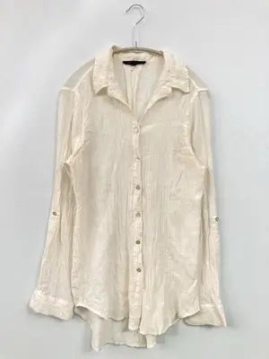 JANE+DELANCEY/シャツ/ブラウス/トップス/アイボリー/M
