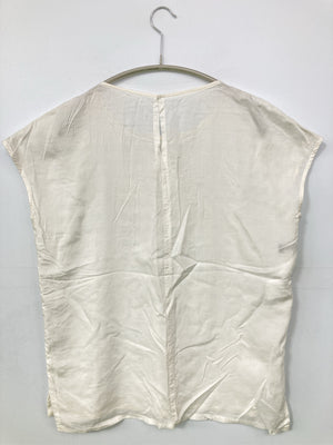 vingtrois/バントロワ/ノースリーブ/トップス/ホワイト/40