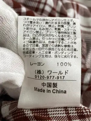 OPAQUE.CLIP/オペークドットクリップ/シャツ/ブラウス/トップス/ブラウン/XL
