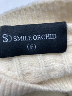 SMILE ORCHID/スマイルオーキッド/ニット/セーター/トップス/アイボリー/F