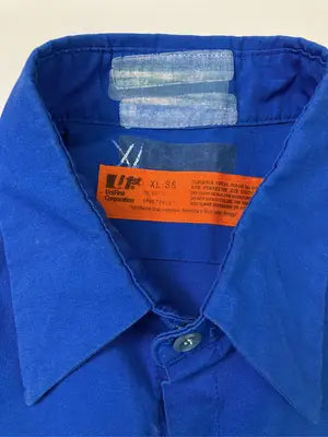 unifirst/シャツ/ブラウス/トップス/ブルー/XL-SS