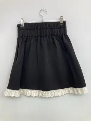 ショート/ミニスカート/スカート/ブラック/S