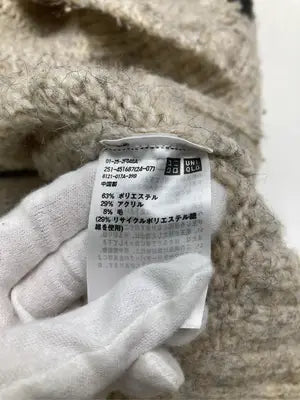 UNIQLO/ユニクロ/ニット/セーター/トップス/ベージュ/XL