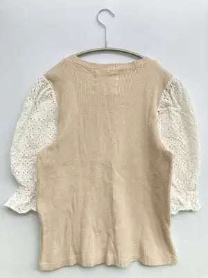 Treat Urself/トリートユアセルフ/Tシャツ/カットソー/トップス/ベージュ