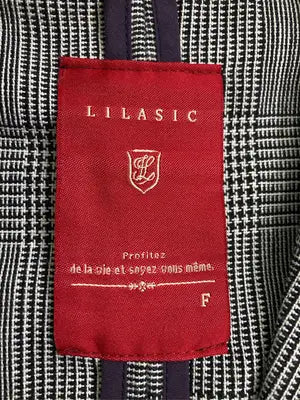 LILASIC/テーラードジャケット/ジャケット/アウター/ブラック/F
