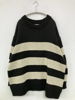 Air Tokyo/エアートーキョー/ニット/セーター/トップス/ブラック/M